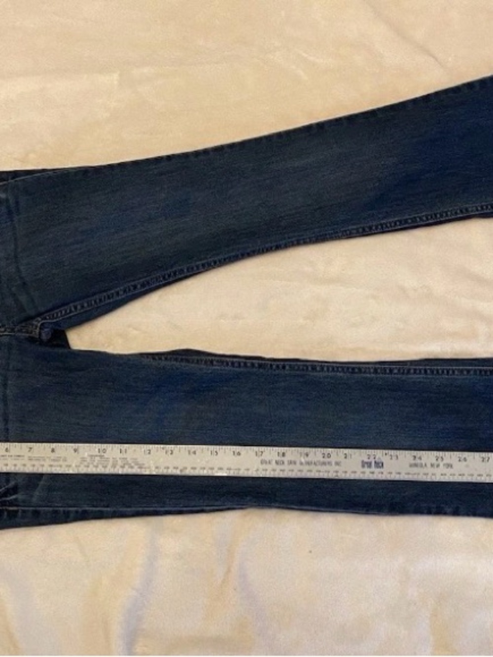 Arizona Jean Company Dark Blue Short Bootcut Jeans - Picture 13 of 13